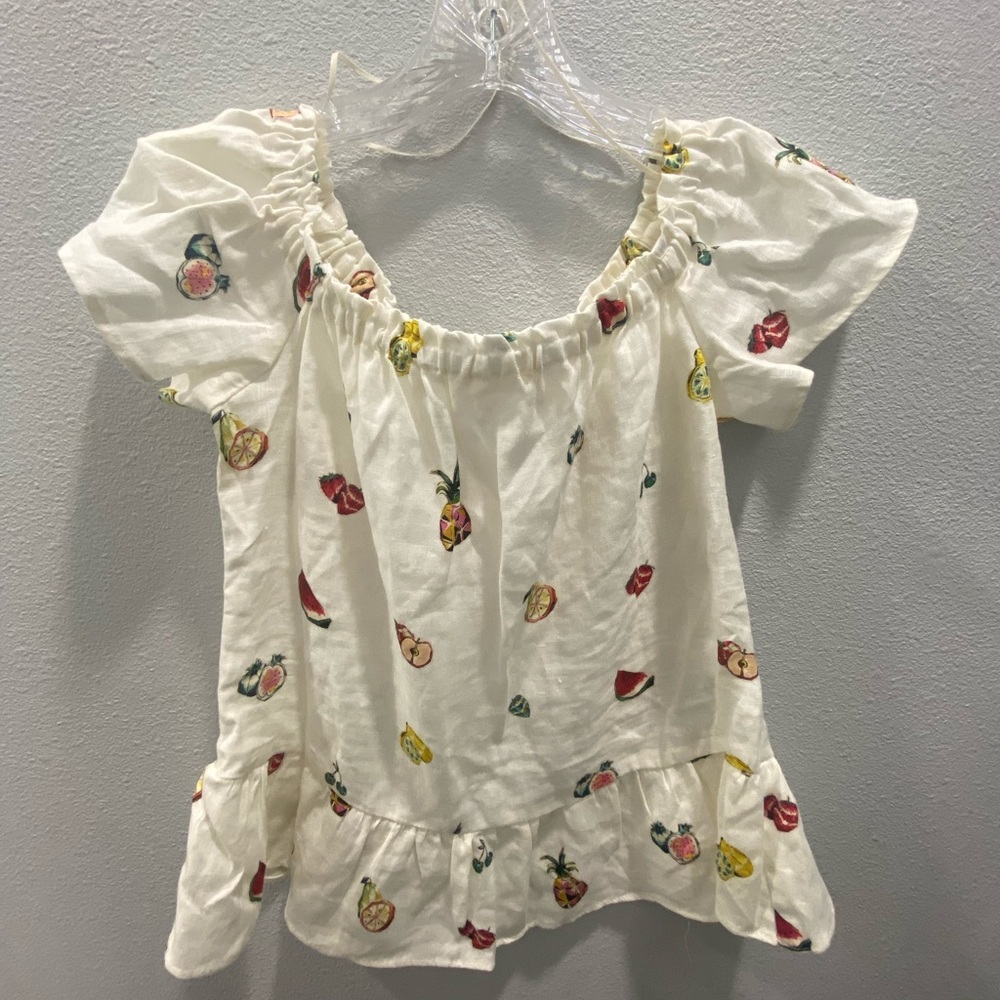 Zara Basic Denim Top
